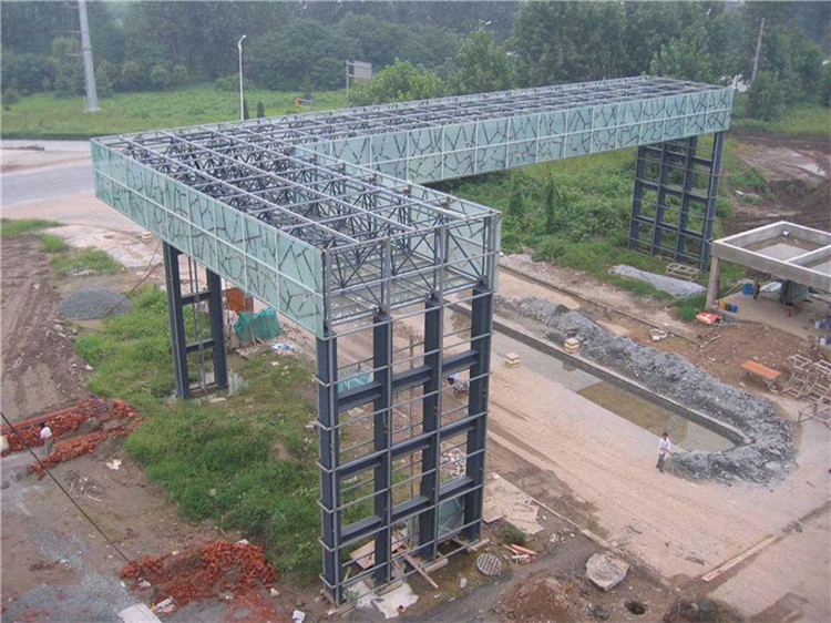 拉萨收费站网架